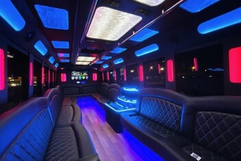 Davenport Limousine Bus Interior
