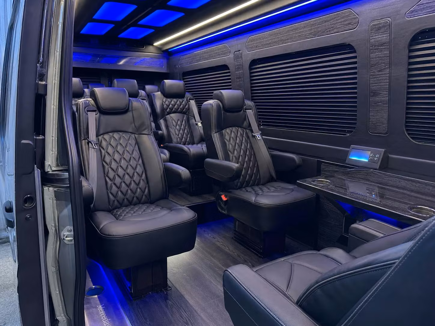 sprinter van transportation for groups and events across davenport